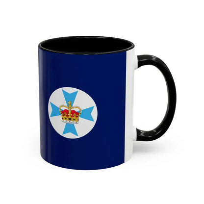 Flag of Queensland Australia - Accent Coffee Mug - Go Mug Yourself