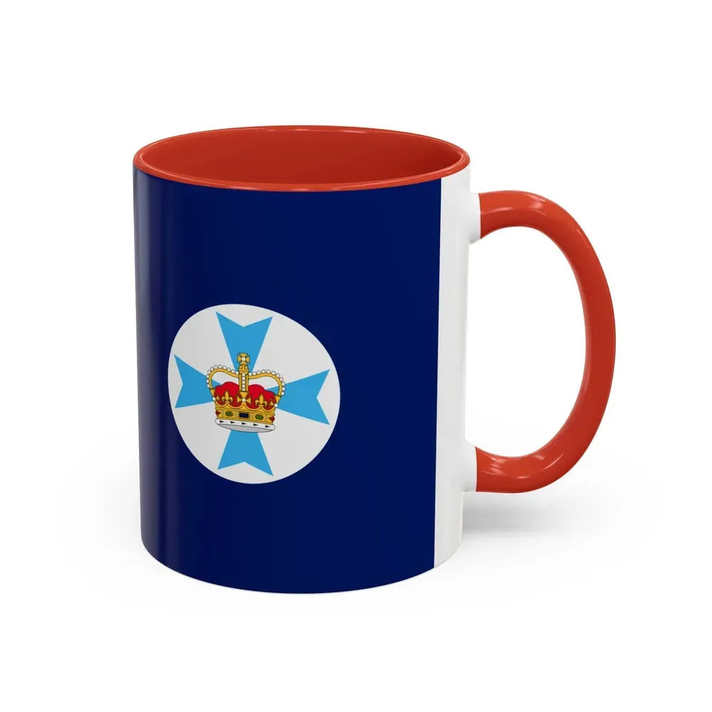 Flag of Queensland Australia - Accent Coffee Mug - Go Mug Yourself