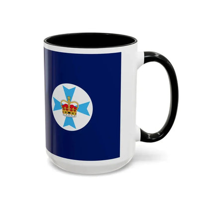 Flag of Queensland Australia - Accent Coffee Mug - Go Mug Yourself