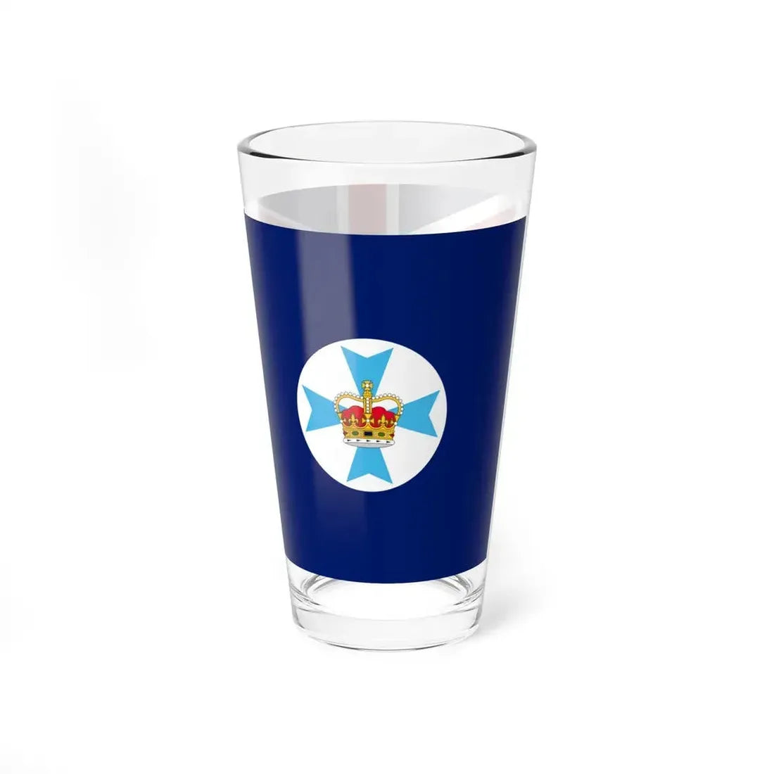 Flag of Queensland Australia - Pint Glass 16oz - Go Mug Yourself