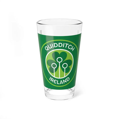 Flag of Quidditch Ireland (Ireland) Pint Glass 16oz 16oz - Go Mug Yourself