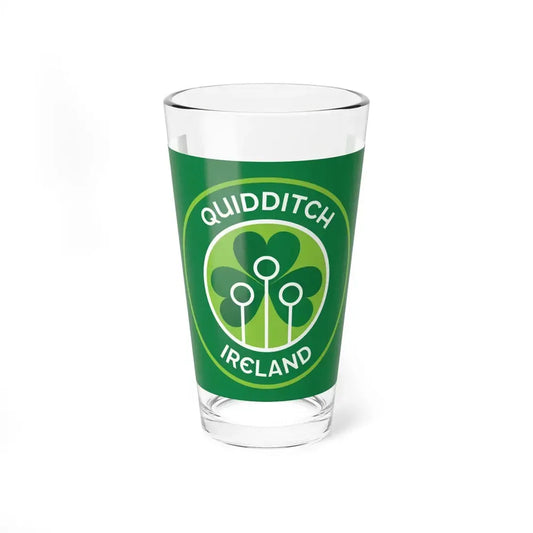 Flag of Quidditch Ireland (Ireland) Pint Glass 16oz 16oz - Go Mug Yourself