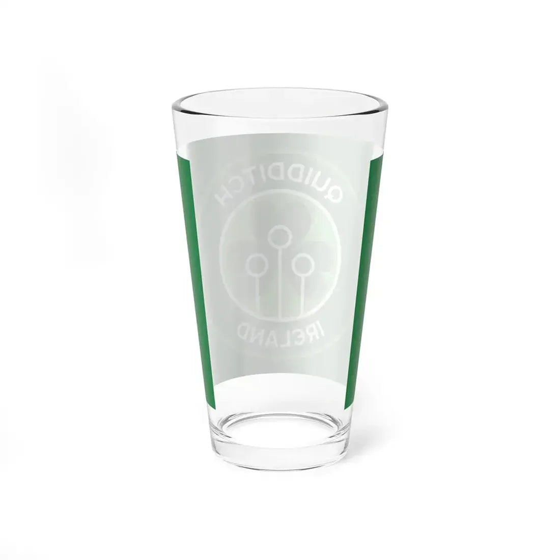 Flag of Quidditch Ireland (Ireland) Pint Glass 16oz - Go Mug Yourself