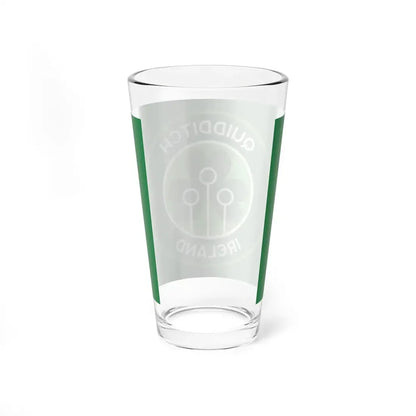Flag of Quidditch Ireland (Ireland) Pint Glass 16oz - Go Mug Yourself