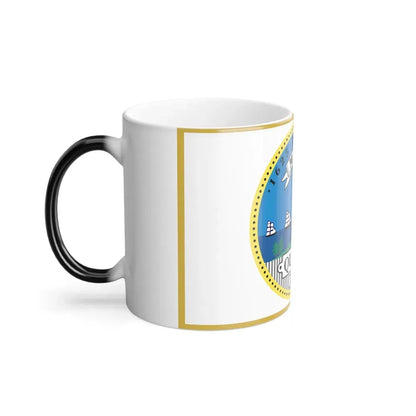 Flag of Quincy, Massachusetts - Color Changing Coffee Mug - Go Mug Yourself