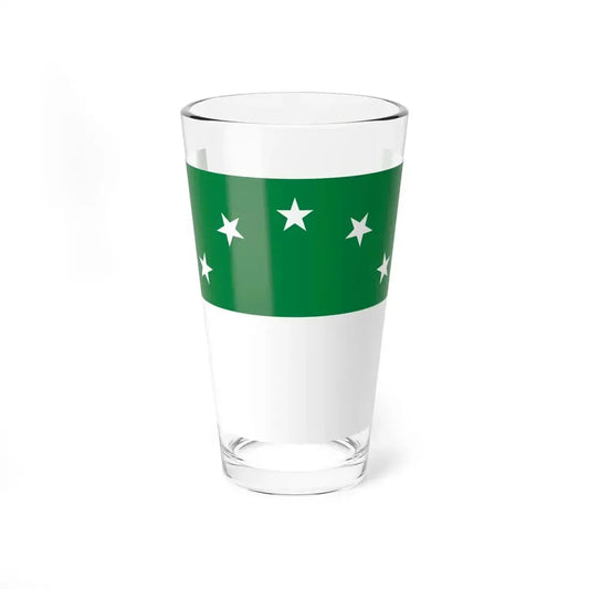 Flag of Quinindé (Ecuador) Pint Glass 16oz 16oz - Go Mug Yourself