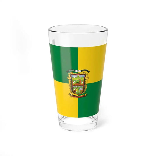 Flag of Quinsaloma (Ecuador) Pint Glass 16oz 16oz - Go Mug Yourself