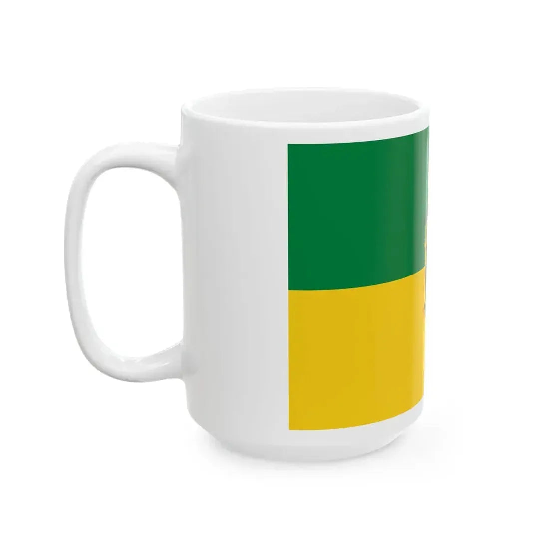 Flag of Quinsaloma (Ecuador) White Coffee Mug - Go Mug Yourself