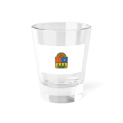 Flag of Quintana Roo (Mexico) Shot Glass 1.5oz 1.5oz - Go Mug Yourself