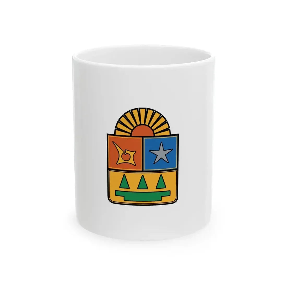 Flag of Quintana Roo (Mexico) White Coffee Mug 11oz - Go Mug Yourself