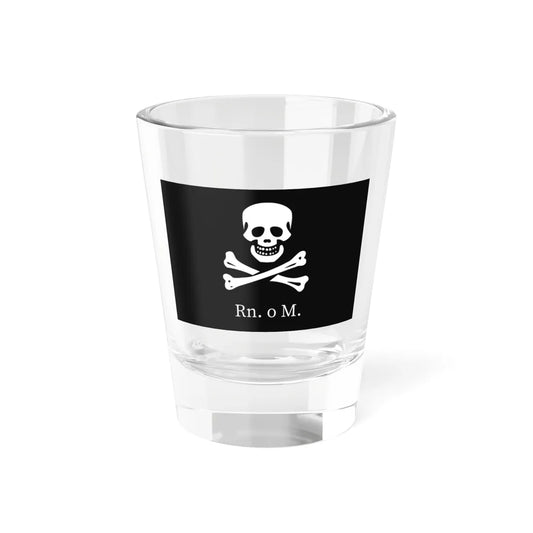 Flag of Quiroga 1 (Argentina) Shot Glass 1.5oz 1.5oz - Go Mug Yourself