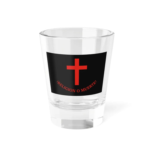 Flag of Quiroga 2 (Argentina) Shot Glass 1.5oz 1.5oz - Go Mug Yourself