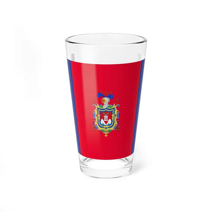 Flag of Quito (Ecuador) Pint Glass 16oz 16oz - Go Mug Yourself