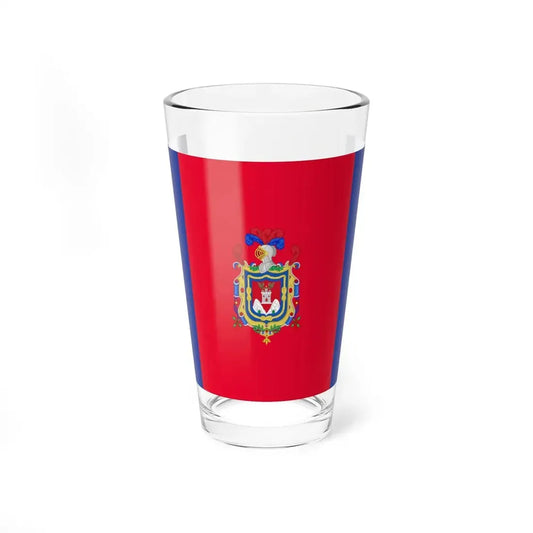 Flag of Quito (Ecuador) Pint Glass 16oz 16oz - Go Mug Yourself