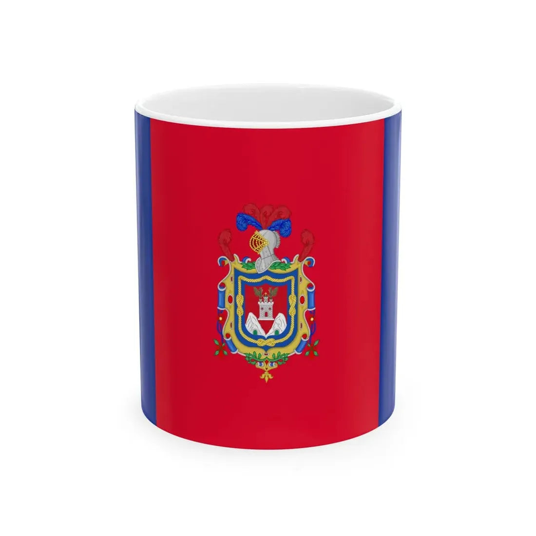 Flag of Quito (Ecuador) White Coffee Mug 11oz - Go Mug Yourself