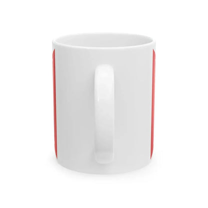 Flag of Quito Revolution 1809-1812 (Ecuador) White Coffee Mug - Go Mug Yourself