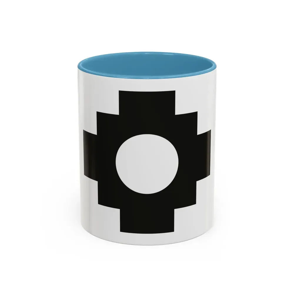 Flag of Qulla - Accent Coffee Mug 11oz Light Blue - Go Mug Yourself
