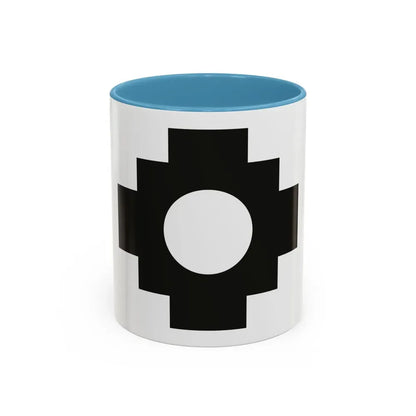 Flag of Qulla - Accent Coffee Mug 11oz Light Blue - Go Mug Yourself