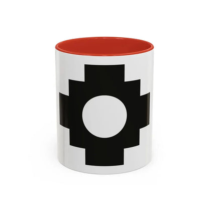 Flag of Qulla - Accent Coffee Mug 11oz Red - Go Mug Yourself