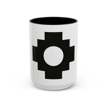 Flag of Qulla - Accent Coffee Mug 15oz Black - Go Mug Yourself