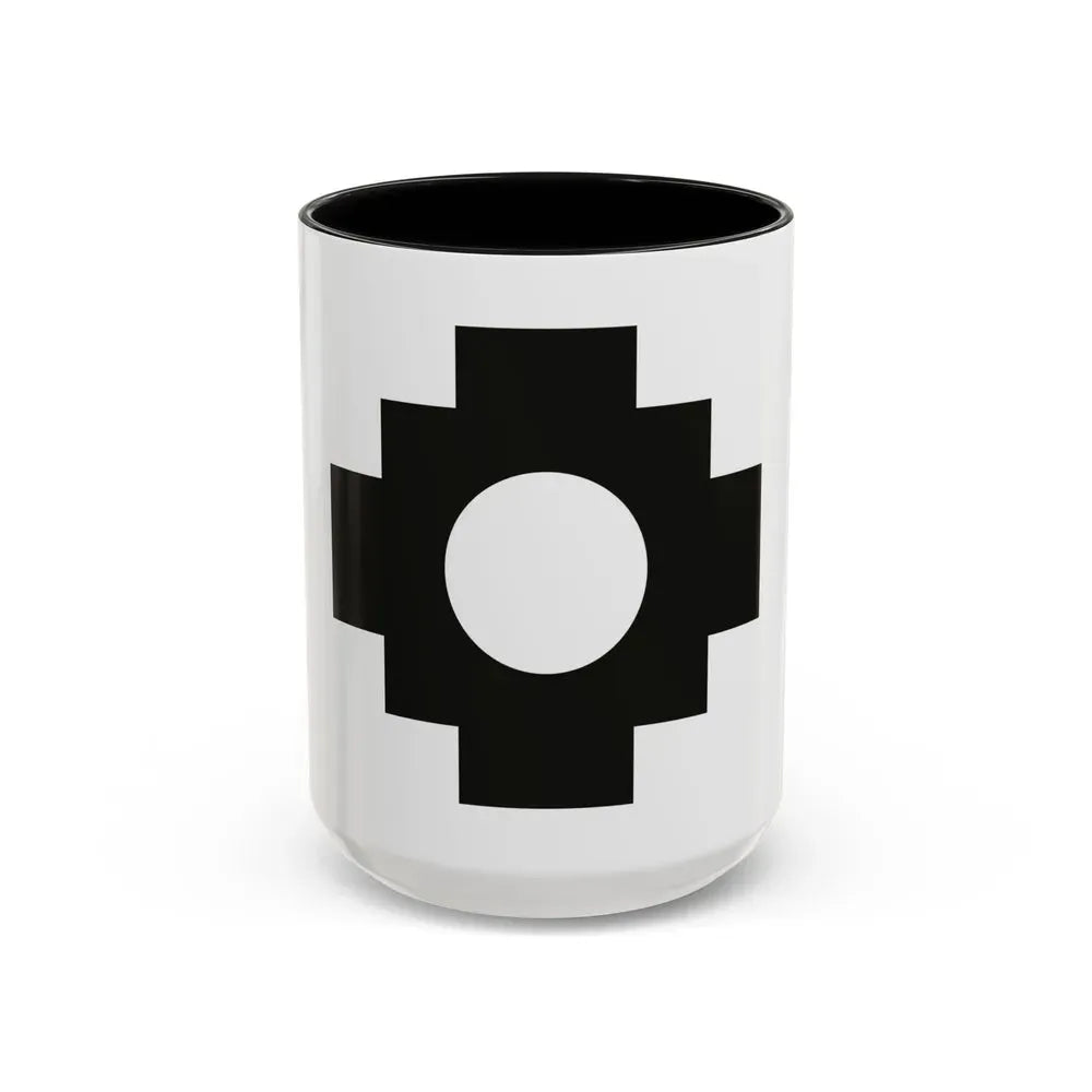 Flag of Qulla - Accent Coffee Mug 15oz Black - Go Mug Yourself
