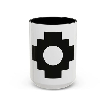 Flag of Qulla - Accent Coffee Mug 15oz Black - Go Mug Yourself
