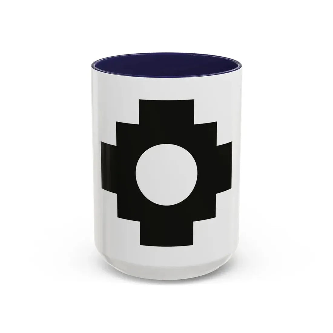Flag of Qulla - Accent Coffee Mug 15oz Navy - Go Mug Yourself