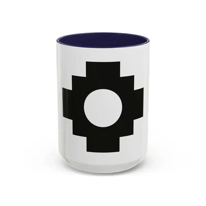 Flag of Qulla - Accent Coffee Mug 15oz Navy - Go Mug Yourself