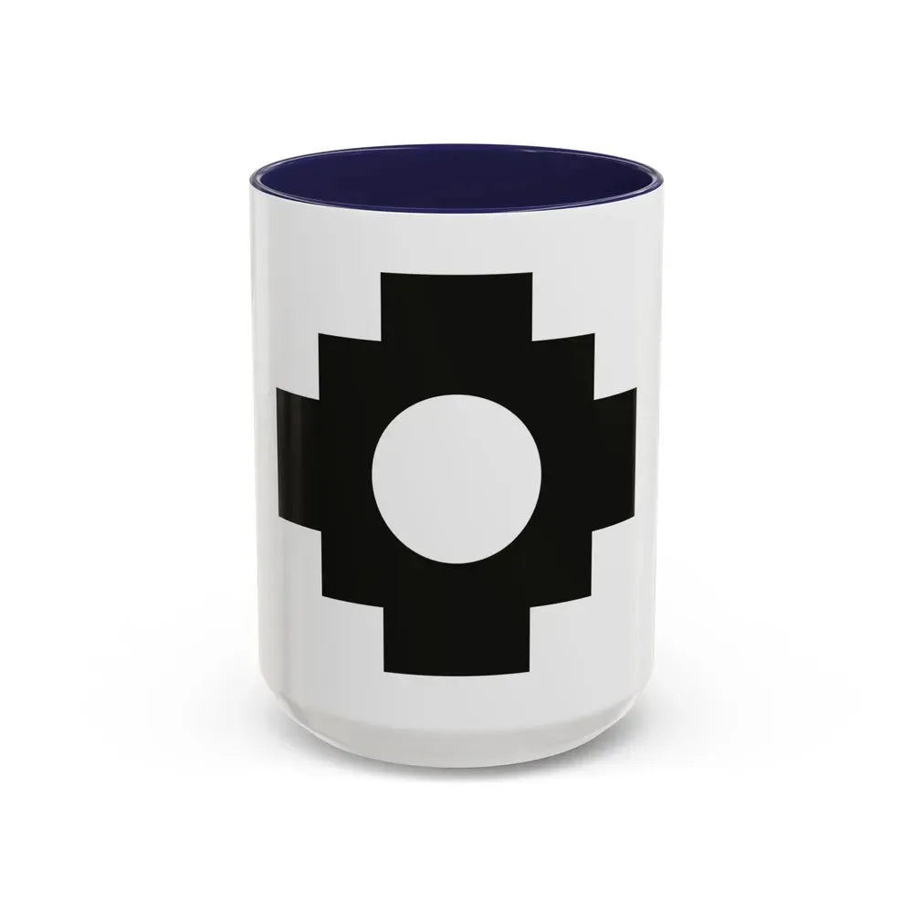 Flag of Qulla - Accent Coffee Mug 15oz Navy - Go Mug Yourself