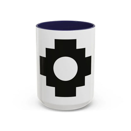 Flag of Qulla - Accent Coffee Mug 15oz Navy - Go Mug Yourself