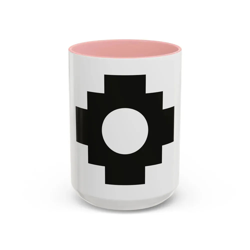 Flag of Qulla - Accent Coffee Mug 15oz Pink - Go Mug Yourself