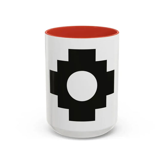 Flag of Qulla - Accent Coffee Mug 15oz Red - Go Mug Yourself