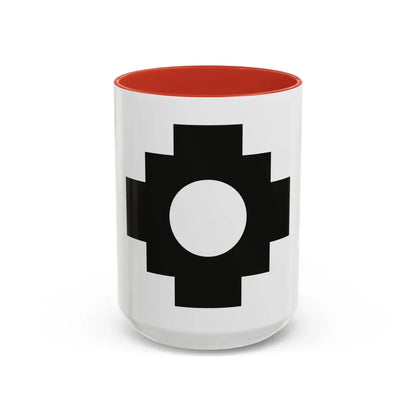 Flag of Qulla - Accent Coffee Mug 15oz Red - Go Mug Yourself