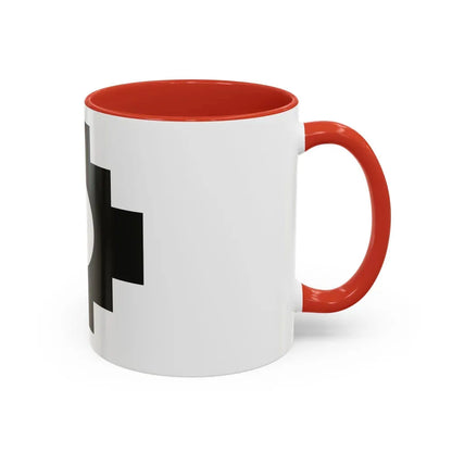 Flag of Qulla - Accent Coffee Mug - Go Mug Yourself