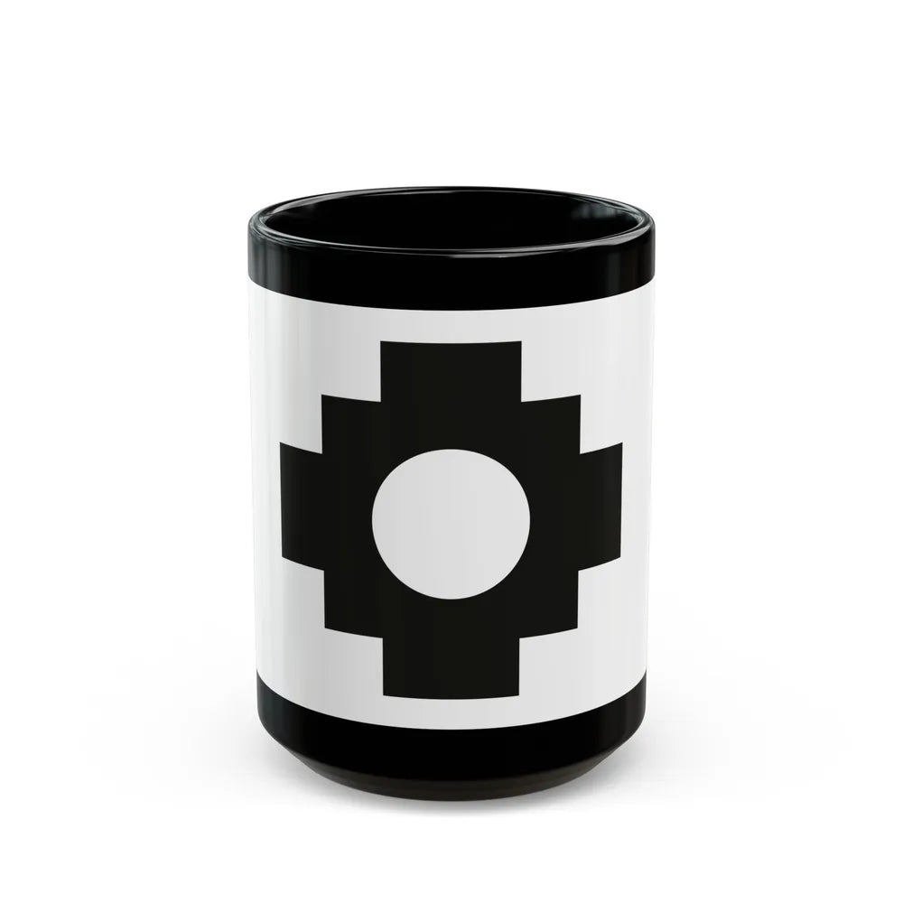 Flag of Qulla - Black Coffee Mug-15oz-Go Mug Yourself