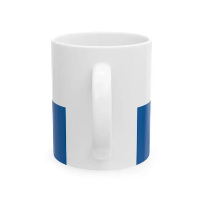 Flag of Rabahidveg (Hungary) White Coffee Mug - Go Mug Yourself