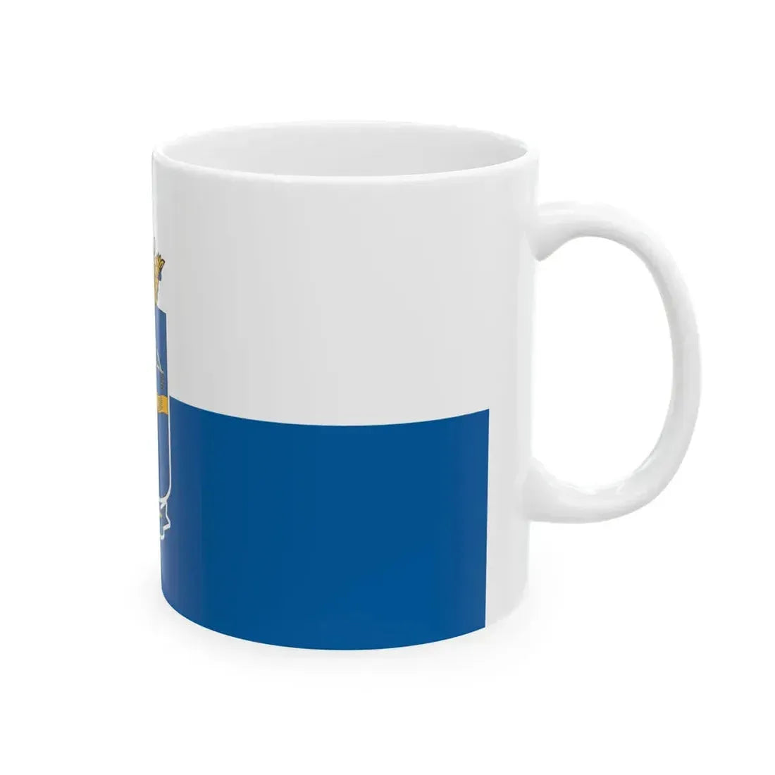 Flag of Rabahidveg (Hungary) White Coffee Mug - Go Mug Yourself