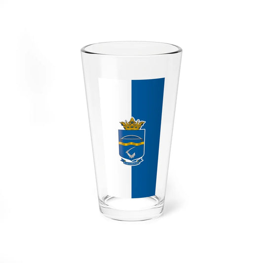 Flag of Rabahidveg vertical (Hungary) Pint Glass 16oz 16oz - Go Mug Yourself