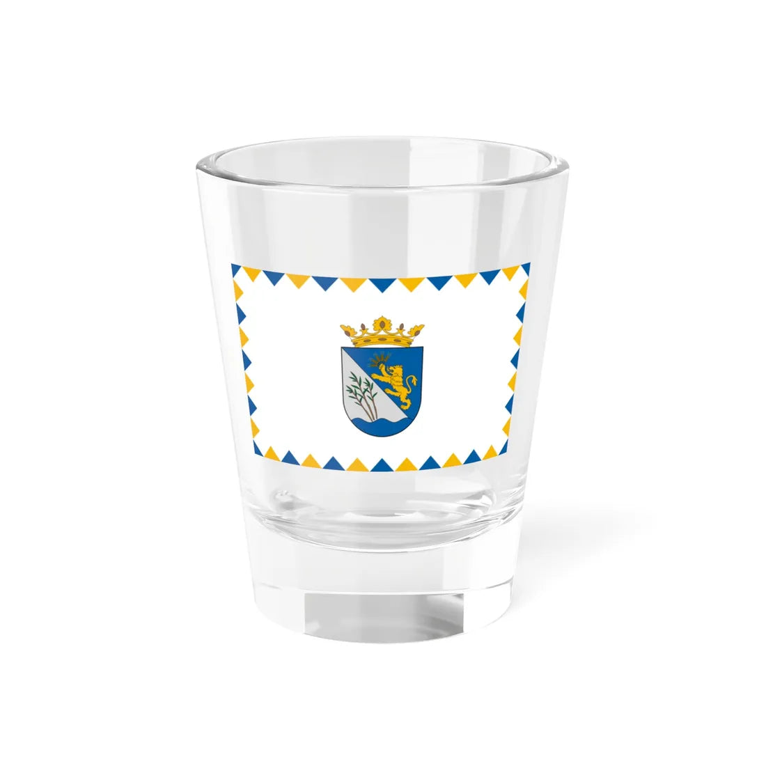 Flag of Rabapaty (Hungary) Shot Glass 1.5oz 1.5oz - Go Mug Yourself