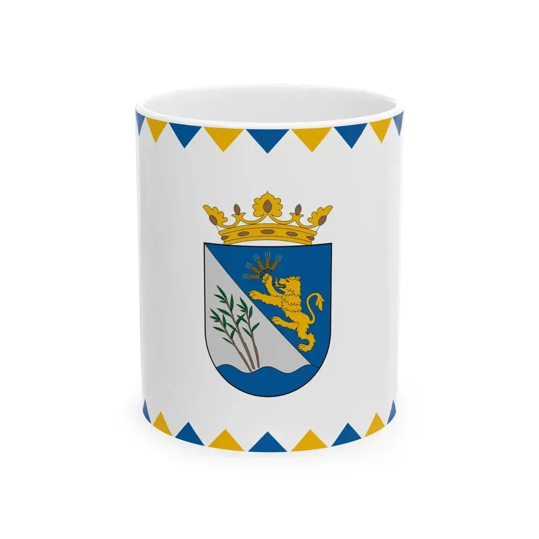 Flag of Rabapaty (Hungary) White Coffee Mug 11oz - Go Mug Yourself