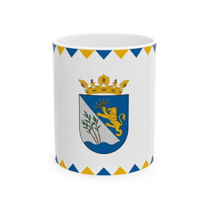 Flag of Rabapaty (Hungary) White Coffee Mug 11oz - Go Mug Yourself