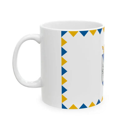 Flag of Rabapaty (Hungary) White Coffee Mug - Go Mug Yourself