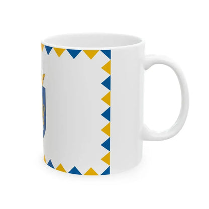 Flag of Rabapaty (Hungary) White Coffee Mug - Go Mug Yourself