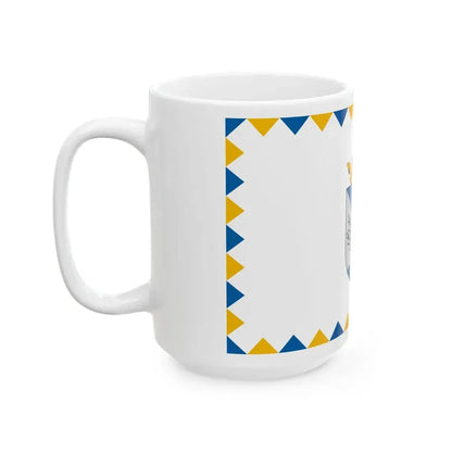 Flag of Rabapaty (Hungary) White Coffee Mug - Go Mug Yourself