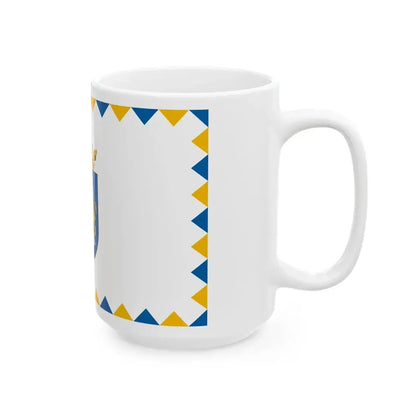 Flag of Rabapaty (Hungary) White Coffee Mug - Go Mug Yourself