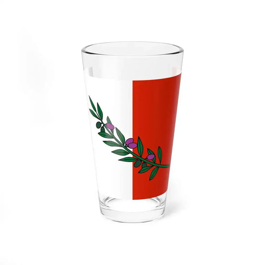 Flag of Rabat Malta - Pint Glass 16oz 16oz - Go Mug Yourself