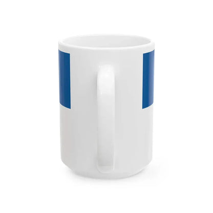 Flag of Racalmas (Hungary) White Coffee Mug - Go Mug Yourself