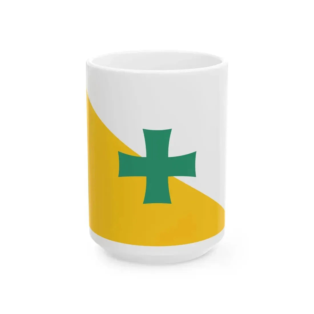 Flag of Racha-Lechkhumi and Kvemo Svaneti (Georgia) White Coffee Mug 15oz - Go Mug Yourself