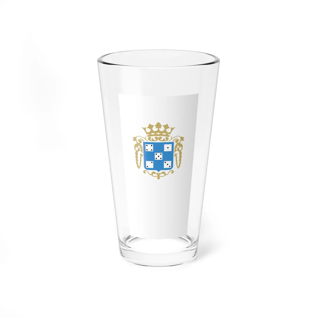 Flag of Radece vertical (Slovenia) Pint Glass 16oz 16oz - Go Mug Yourself
