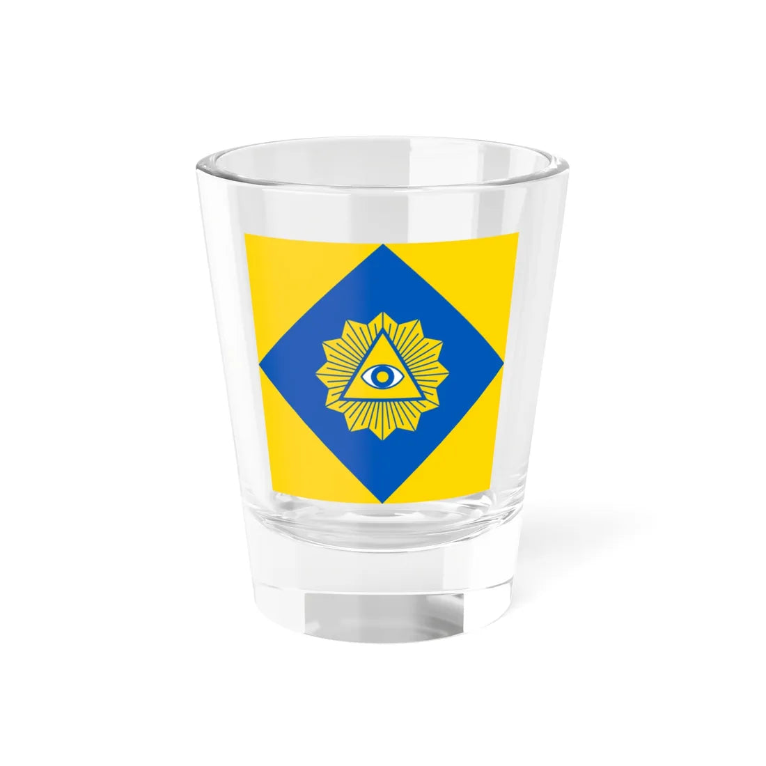 Flag of Radekhiv (Ukraine) Shot Glass 1.5oz 1.5oz - Go Mug Yourself
